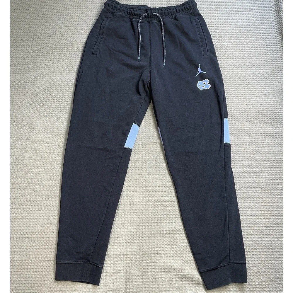 UNC Carolina Tar Heels Jogger Sweatpants Medium Men's Jordan Navy Blue